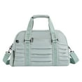 thumbnail image 1 of Bolsa deportiva para gimnasio, bolsa de viaje, bolsa de equipaje impermeable, bolsa de hombro para pasar la noche. Verde, 1 of 9