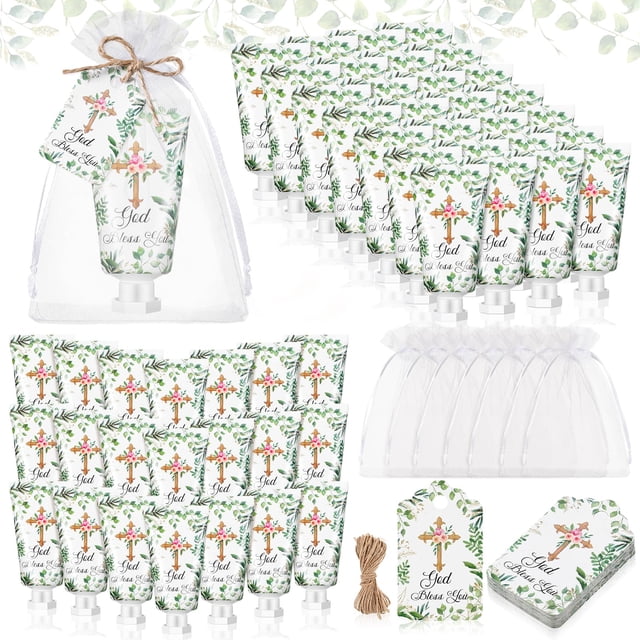 Dimsile Set de 50 regalos de crema de manos para Primera Comunión, 30 ml