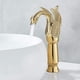 thumbnail image 1 of Grifo de baño de latón, grifo mezclador para lavabo, grifo de lavabo, grifo de latón macizo dorado, grifo para lavabo de baño, grifo montado en la cubierta, 1 of 5