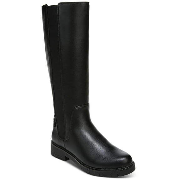 Style & Co. Womens Gwynn Faux Leather Casual Knee-High Boots