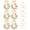 Champagne Gold, variant on Bridesmaid Proposal Gifts, 12 PCS Bridesmaids Silk Hair Scrunchies & Pearl Hair Clips Set for Women Girls Bachelorette Party Favors Bridal Shower Favors Bridesmaids Gifts for Wedding Day (Rose Gold)