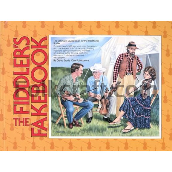 Pre-Owned The Fiddler's Fakebook - The Ultimate Sourcebook for the Traditional Fiddler | Violin Fiddle Songbook | 500 Jigs Reels Hornpipes | Folk and Americana Sheet Music for Fiddlers and Violinists