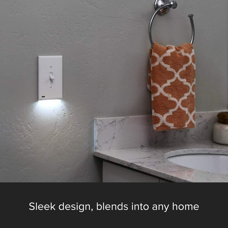 Single - SnapPower SwitchLight - LED Night Light - for Single-Pole