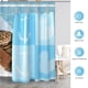 thumbnail image 5 of Divertidas cortinas de ducha de gato para baño, gato bañandose, lindo gatito tomando una ducha con patos de goma, ducha divertida, 72 "x 72", 5 of 5