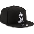 thumbnail image 3 of Sombrero New Era MLB 9Fifty Los Angeles Angels negro blanco, 3 of 6
