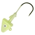 thumbnail image 2 of Shad Jig Heads 2oz Hook 6/0 Glow 10 Packs 20 Pieces, 2 of 2