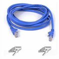 thumbnail image 2 of Belkin Cat5e Patch Cable - RJ-45 Male Network - RJ-45 Male Network - 7ft - Blue, 2 of 2