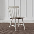 thumbnail image 3 of Liberty Furniture Al Fresco Slat Back Side Chair for Dining Room - Set of 2 -Graphite & Whitestone, 3 of 10