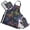 Bright Butterflies Silhouette, variant on Colorful Deer Antlers Silhouette 5 Pcs Kitchen Set Heat Resistant Oven Mitts and Non-Slip Pot Holders with Adjustable Cooking Apron