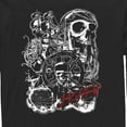 thumbnail image 2 of Men's Pirates of the Caribbean: Curse of the Black Pearl Jack Sparrow Icons  Long Sleeve Shirt Black 2X Large, 2 of 4