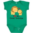 thumbnail image 3 of Inktastic I Love My Great Grandpa Boys or Girls Baby Bodysuit, 3 of 5