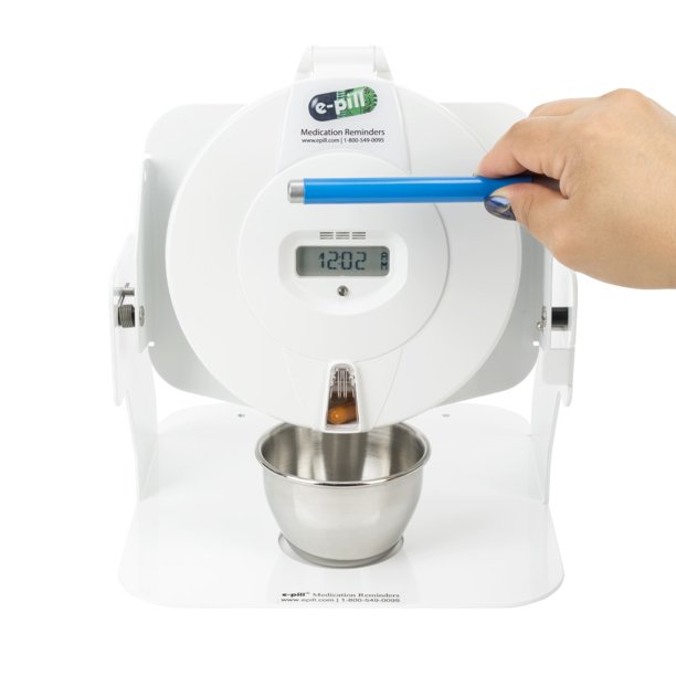 e-pill MedTime Station Plus – Advanced Locked Automatic Pill Dispenser