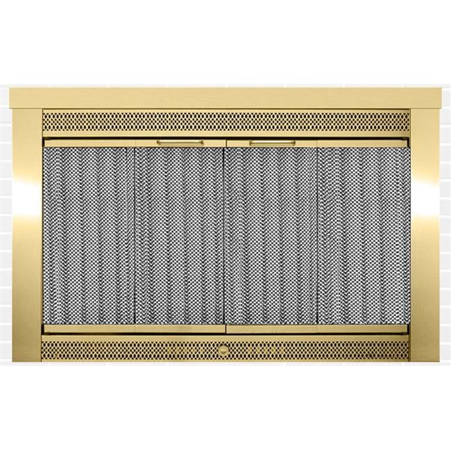 Sentry Premiere Fireplace Doors 44 Antique Brass 34 Lbs