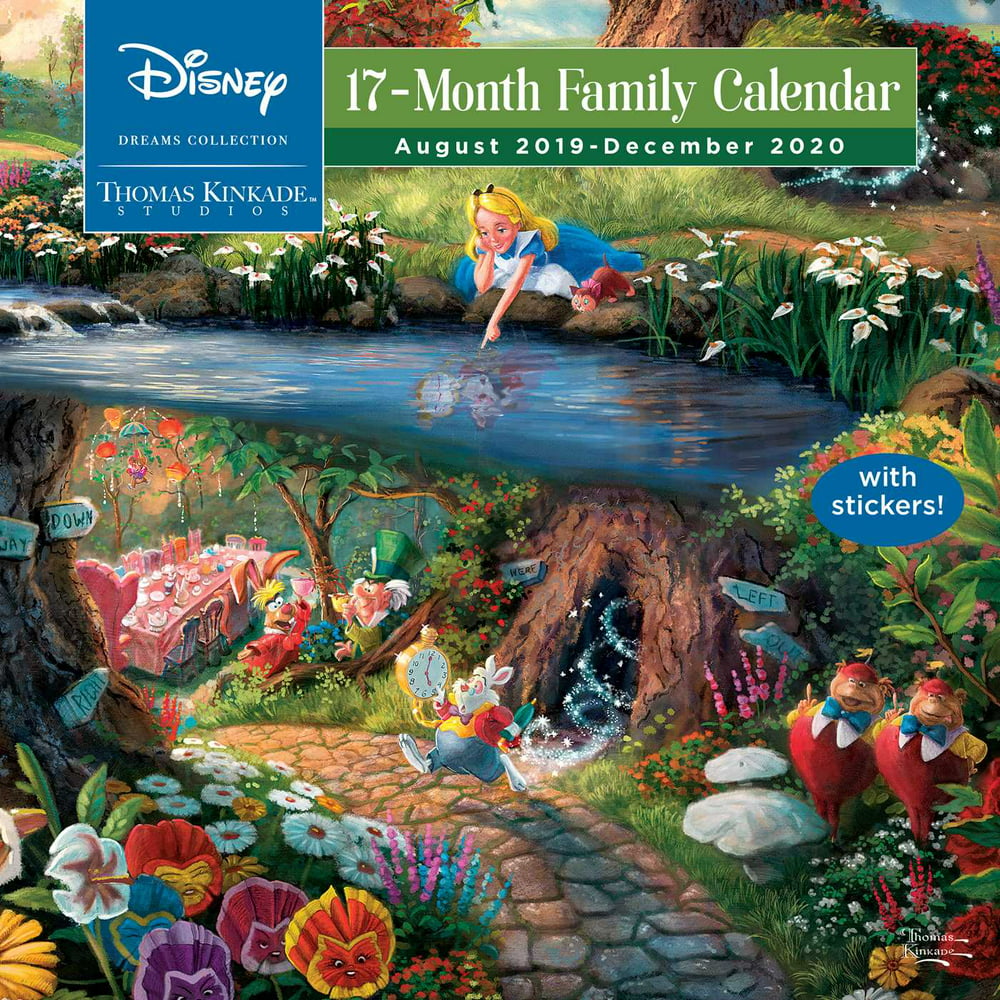 Thomas Kinkade Disney 2025 Calendar