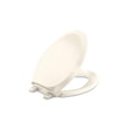 thumbnail image 2 of Kohler K-4713-Rl French Curve Elongated Closed-Front Toilet Seat - Sandbar, 2 of 4