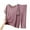 Purple, variant on WCJM Pajama Pants Women Round Neck Short Sleeved Home Wear Casual Pajama Set