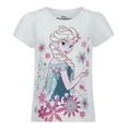 thumbnail image 2 of Disney Frozen Elsa and Anna Girls 3 Pack Short Sleeve T-Shirts for Toddlers, 2 of 7