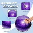 thumbnail image 3 of BESTSKY Exercise Ball,29.53in Pilates Ball,Anti-Slip Workout Ball,Purple, 3 of 7