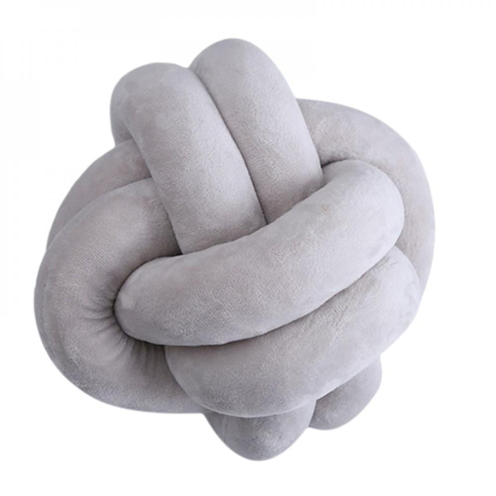 Soft Kids Ball Cushion Knotted Pillow Toys Bed Cushions Cuddles Home Sofa Pillow 