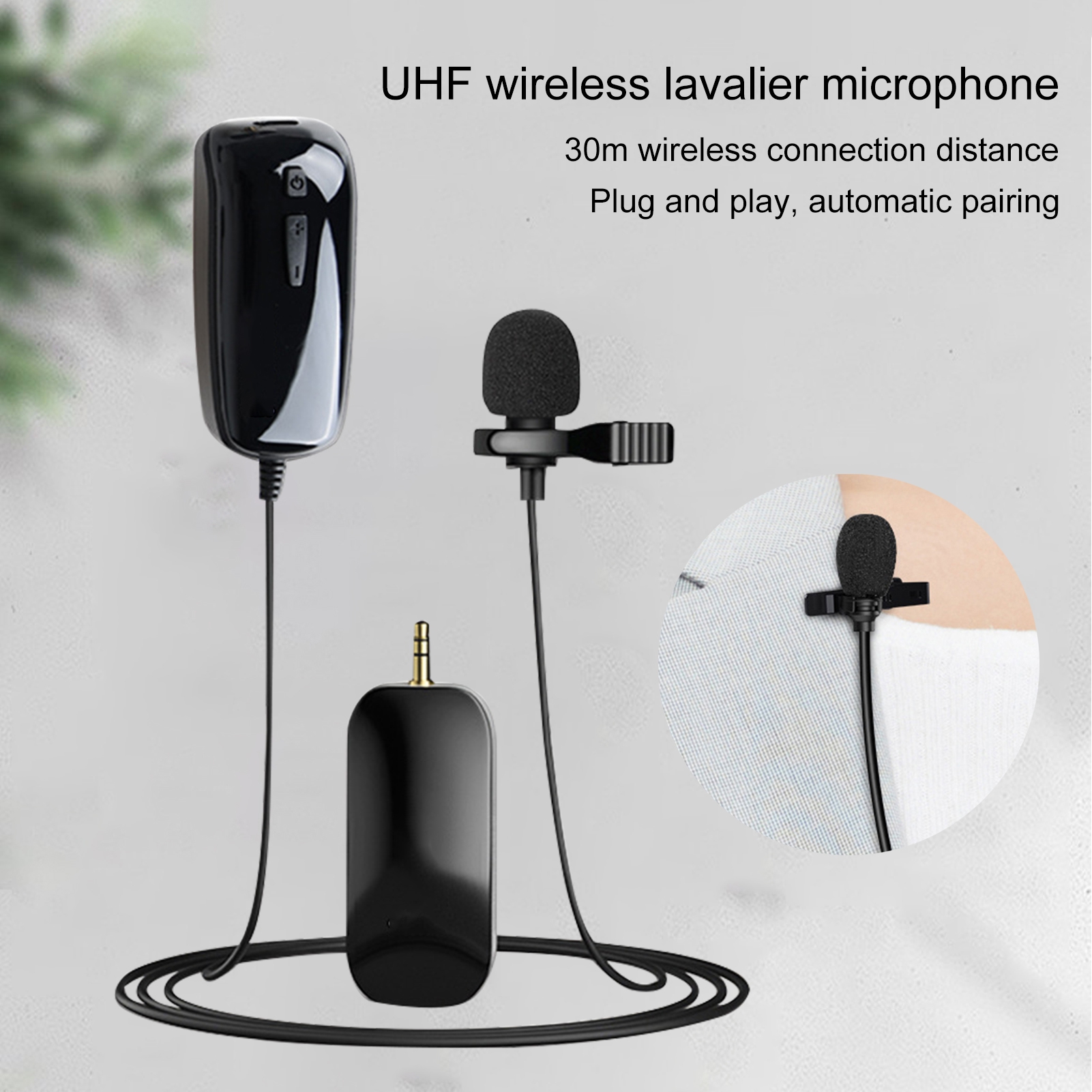 Deyuer Mini Portable Wireless Rechargeable Microphone Voice Amplifier for Classroom
