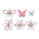 thumbnail image 3 of Decoración Bohemia para guardería, colgante de pared de macramé para apartamento, mariposa, Margarita, flor tejida para boda, bebé, niños, comedor,, 3 of 9