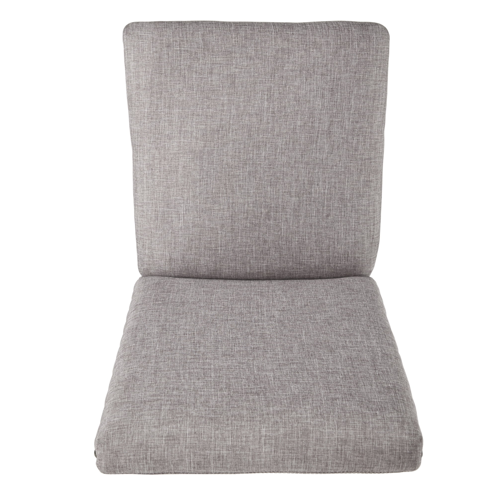 Weston Home Kirk Nailhead Accent Parson Linen Dining Chair, Set of 2, Grey
