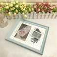 thumbnail image 6 of Baby Hand and Footprint Kit, Newborn Handprint Foot Print Keepsake Frame, Dog Pet Paw Prints Clay Kits Picture Frames, Baby Shower/Mom To Be/New Parents/Boy Girl Gift (White), 6 of 7