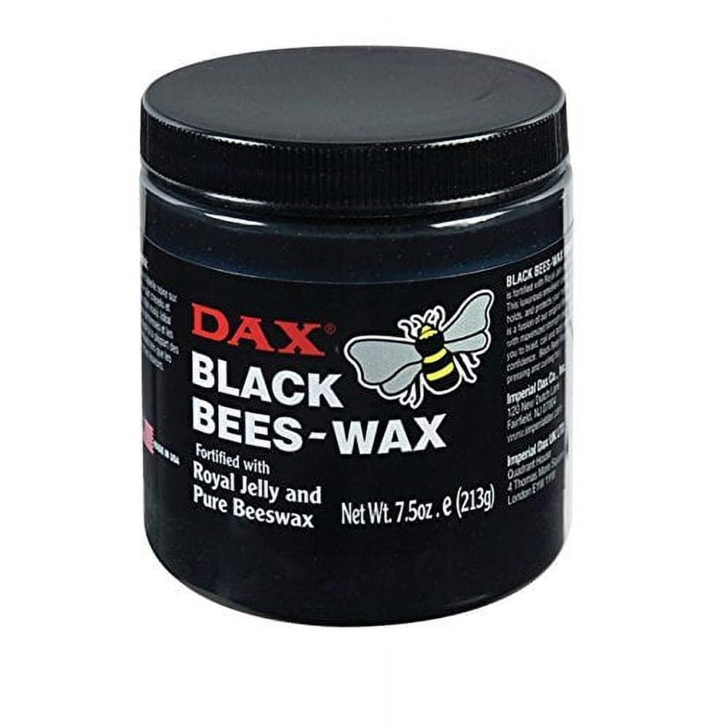 DAX, Bees-Wax Pomade, 7.5 oz, Fortified with Royal Jelly for Shine