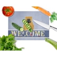 thumbnail image 2 of Caroline's Treasures English Bulldog Red Welcome Glass Cutting Board Large, 2 of 2