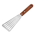 thumbnail image 2 of Yesbay Fish Turner Not Sticky Wooden Handle Heat Resistant Stainless Steel Lightweight Cooking Shovel for Home, 2 of 7