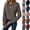 Dark Gray#029, variant on UDAUDU Sweaters for Women Casual Long Sleeve Crewneck Crochet Knit Pullover Sweater Tops Fall Fashion Trendy Outfits Light Purple L
