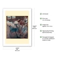 thumbnail image 2 of Three Dancers Preparing for Class - From an Original Color Pastel by Edgar Degas c.1878 - Bamboo Fine Art 290gsm Paper (Unframed) 12x16in, 2 of 4
