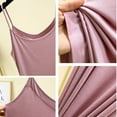thumbnail image 4 of SYMOID Womens Solid Color Loose Comfortable Sleeveless Slip Dress for Casual Daily Wear,Pink,Size M, 4 of 4