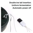 thumbnail image 3 of Yaourtière Électrique Automatique Multifonction Température Réglable 5L Riz Vin Natto Fermenter, Facile à Utiliser, 3 of 7
