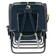 thumbnail image 3 of GCI Outdoor Legz Up Lounger Adjustable Folding Recliner Camp Chair, Heathered Indigo, 3 of 8