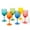 Multicolor, variant on KX-Ware Unbreakable Classic 14 Ounce All-Purpose Plastic Stem Wine Glasses Acrylic Glasses, Set of 6 Multicolor