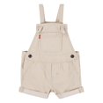 thumbnail image 1 of Enterito corto de mezclilla para bebé Levi's con tirantes ajustables, 1 of 4