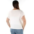 thumbnail image 2 of RALPH LAUREN DENIM & SUPPLY $59 Womens 2542 White Tribal Fringed T-Shirt Top XL, 2 of 2