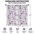 thumbnail image 2 of Blackout Kids Curtains,Pioneer Flower Floral Print Pattern Childrens Insulated Curtains Set Of 2,Bedroom Essentials,Toddler Room Decor 42"x84", 2 of 5