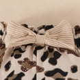 thumbnail image 5 of masbird Newborn Baby Girl Clothes Little Sister Outfit Long Sleeves Romper Pants Baby Clothes for Girls 0 3 6 12 18 24 Months,Beige,0-3 M, 5 of 7