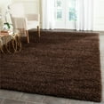 thumbnail image 5 of SAFAVIEH Santa Monica Chelsey Solid Shag Area Rug, Brown, 9' x 12', 5 of 8