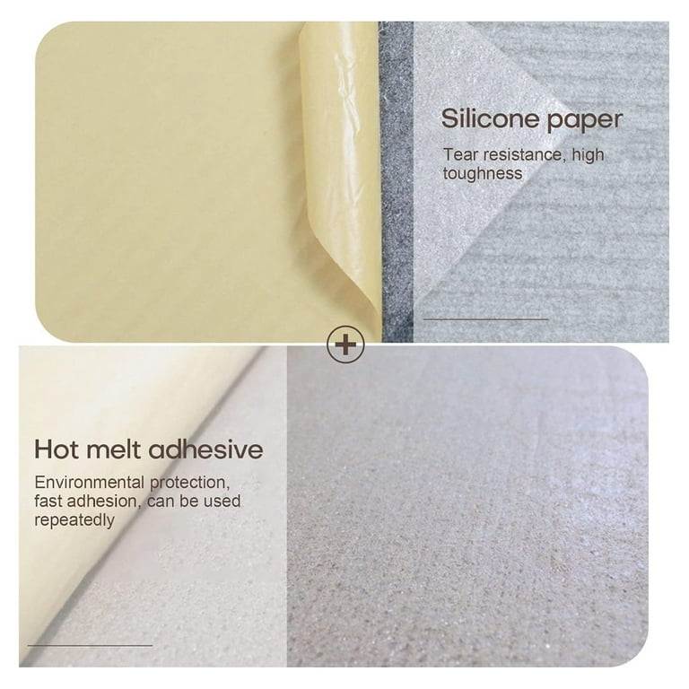 36 Sq.Ft Peel & Stick Carpet Tiles - 12"x12" Self Adhesive Floor Mats, Anti-Slip, Easy Install (Grey)