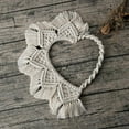thumbnail image 4 of DOLITY Coeur Macramé Tapisserie Tissée Murale pour Appartement Fond Pépinière Décoration, 4 of 9