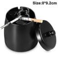 thumbnail image 1 of Windproof Ashtray For Cigarettes Outdoor Ashtrays For Patio, Tabletop, 1 of 3