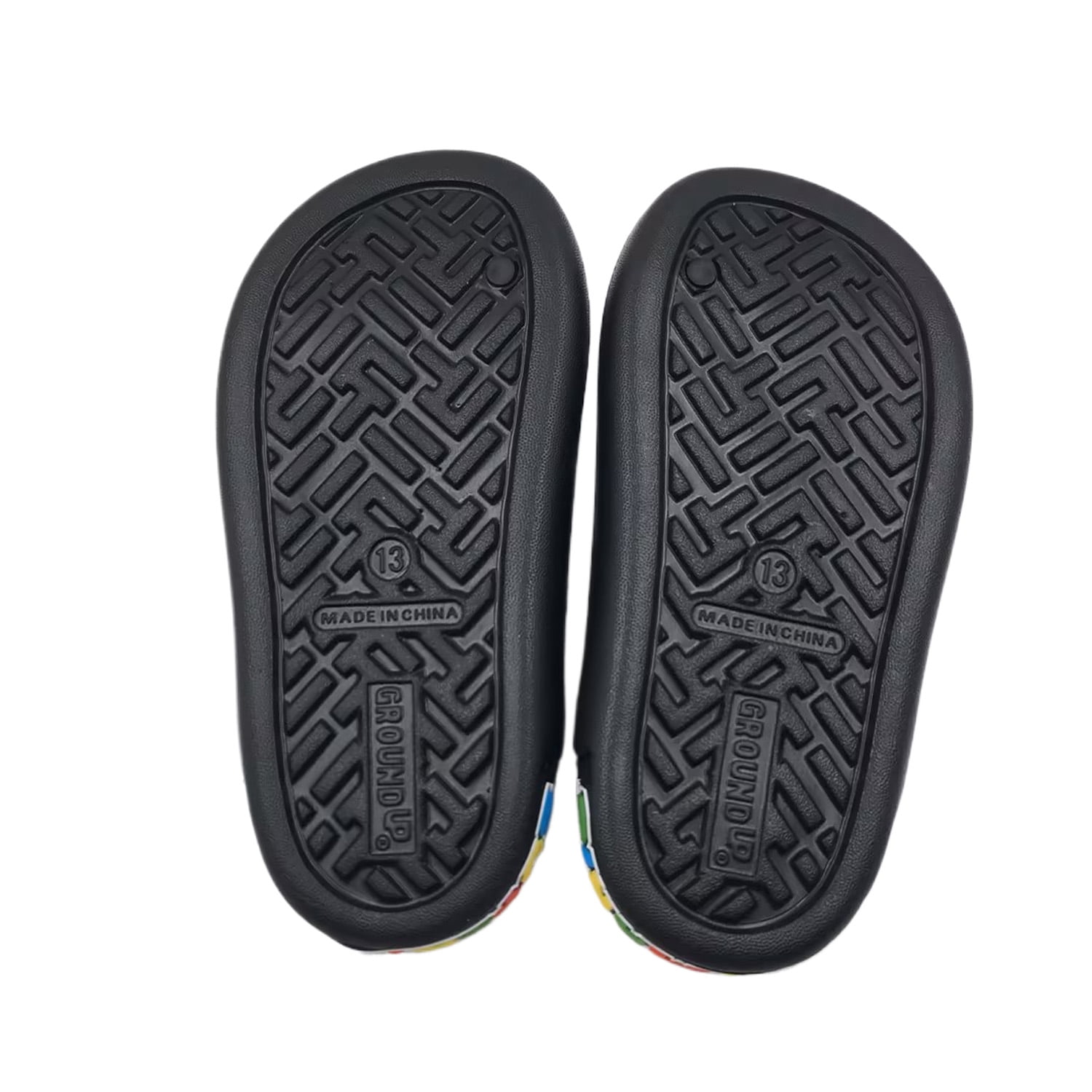 Nintendo Super Mario Little & Big Boys Comfort Slide Sandal
