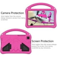 thumbnail image 5 of Dteck Kids Case for Samsung Galaxy Tab A 8.0 inch 2019, EVA Foam Lightweight Shockproof Handle Kickstand Protective Shell Cover For Galaxy Tab A 8.0 SM-T290 T295 2019 Release,Rose, 5 of 6