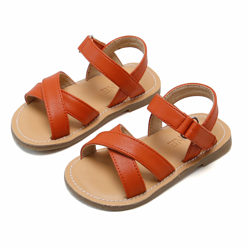 THEE BRON Girls SandalsToddler Kids Dress Open Toe Summer Sandals(6