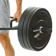 thumbnail image 4 of PRCTZ 45 lb Bumper Plate Weight Set, Fits 2" Diameter Barbell, Available in 10-45 lb, Rubber Bumper Plates, 4 of 9