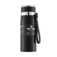 thumbnail image 1 of Medición de temperatura inteligente 316 termo de acero inoxidable taza de gran capacidad al aire libre hombres y mujeres de negocios portátil tetera taza de té negro 600 ml, 1 of 5