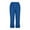 Blue, variant on Patlollav Women'S Cropped Pants Fashionable Solid Color Cotton Linen Loose Pocket Casual Trousers
